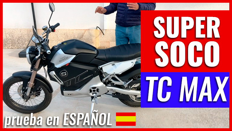 SUPER SOCO TC MAX | Super Análisis de la *MEJOR* moto electrica de 125