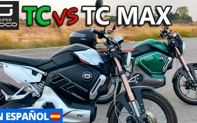SUPER SOCO TC vs TC MAX – Conoce sus DIFERENCIAS