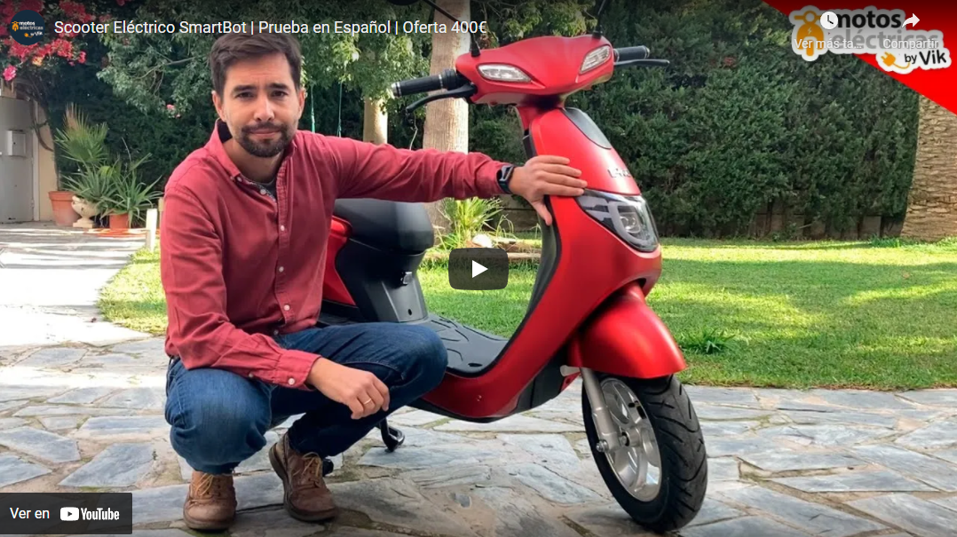 Scooter Eléctrico SmartBot | Prueba en Español | Oferta 400€