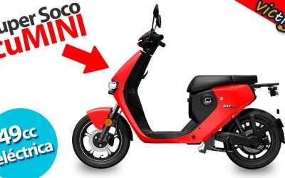 SUPER SOCO CUMINI | Moto Electrica 49cc ⚡️