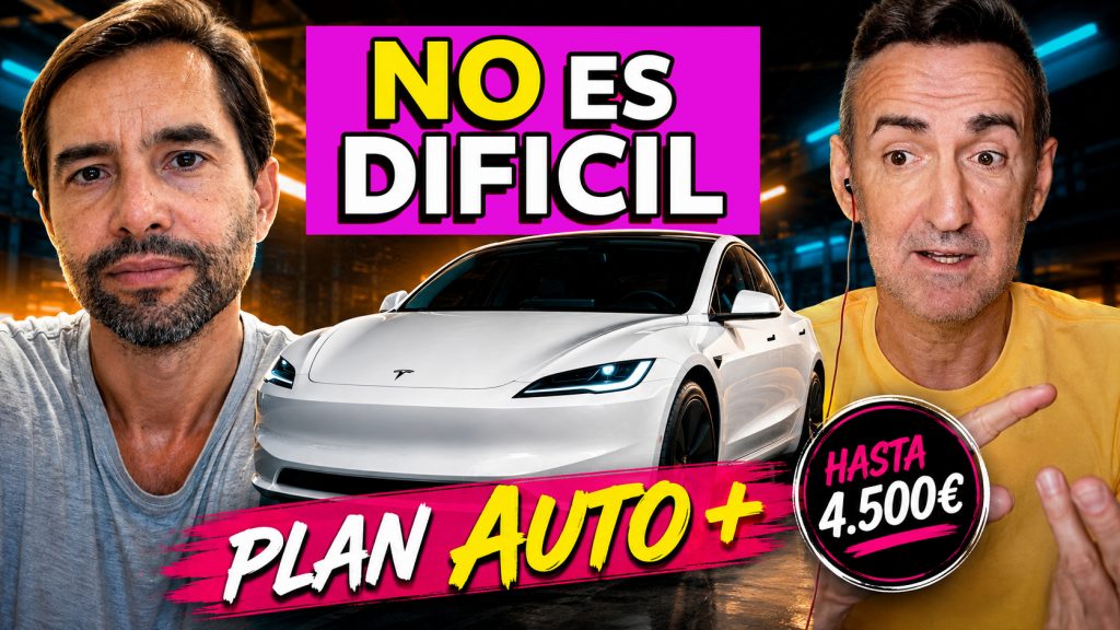 PLAN AUTO+ 2026: Cómo cobrar los 4.500 € y TODO lo que NO SABES